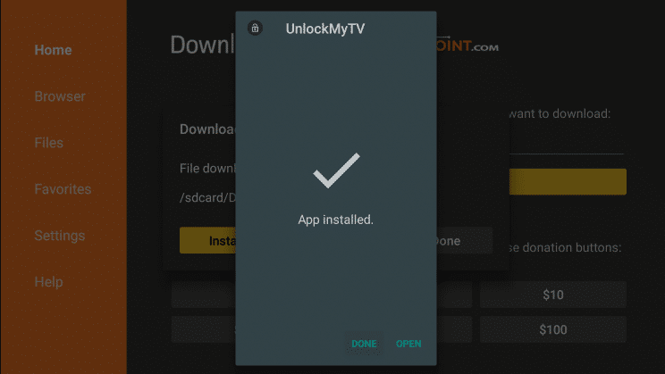 UnlockMyTV Firestick