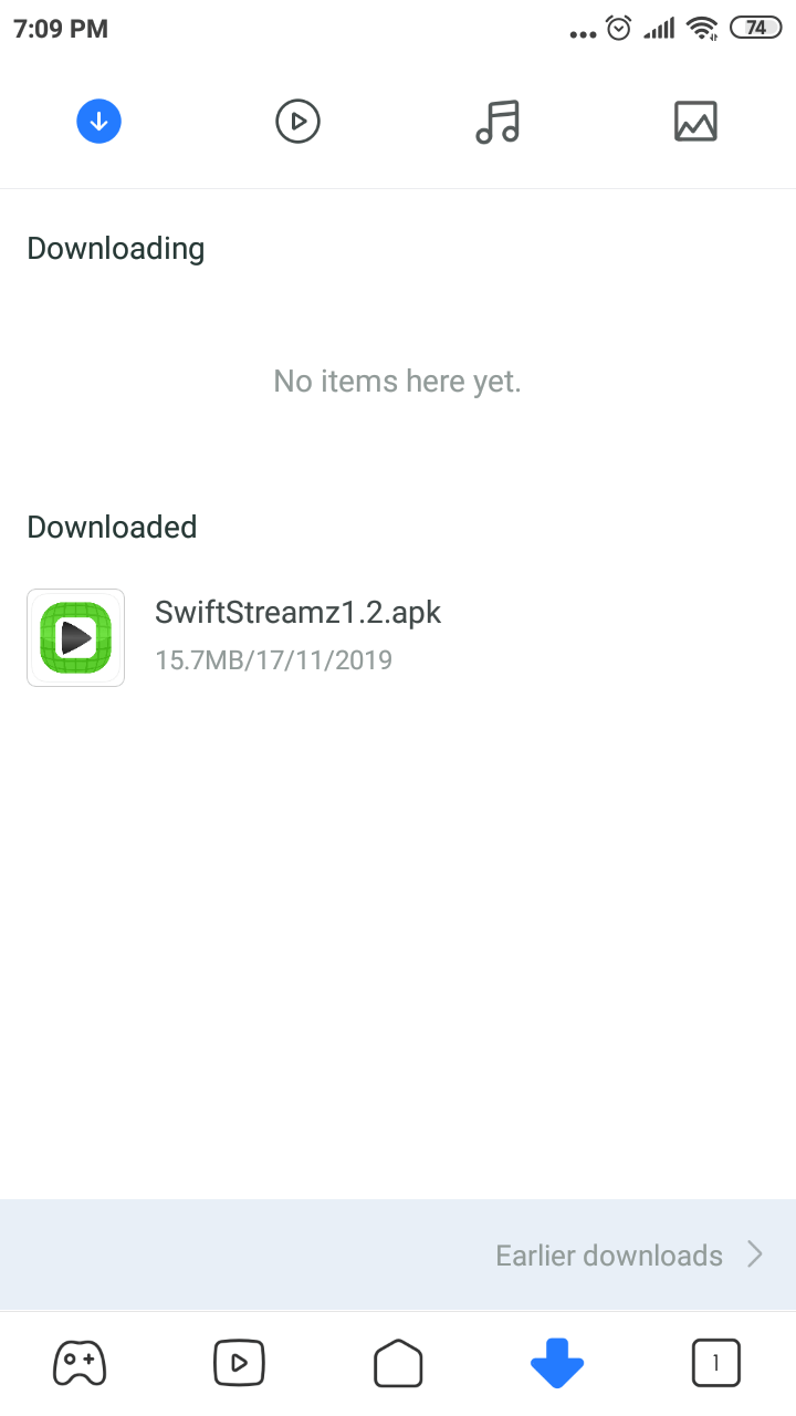 Install Swift Streamz APK