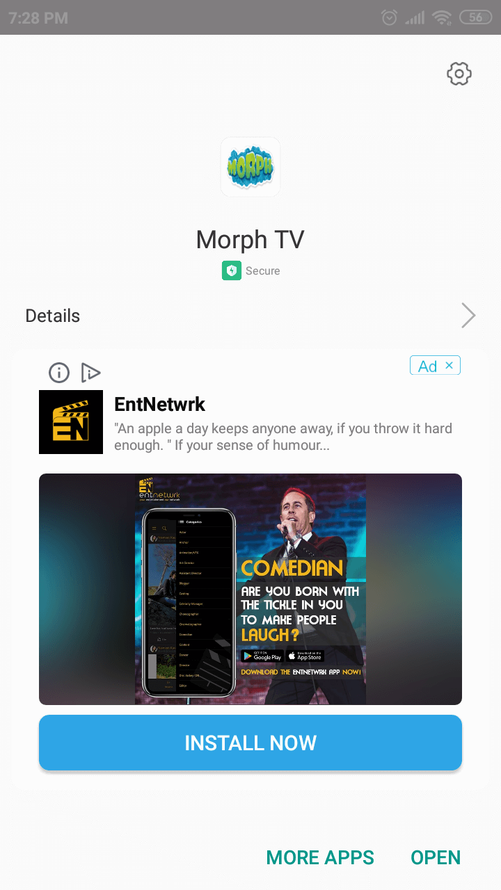 Morph TV Install