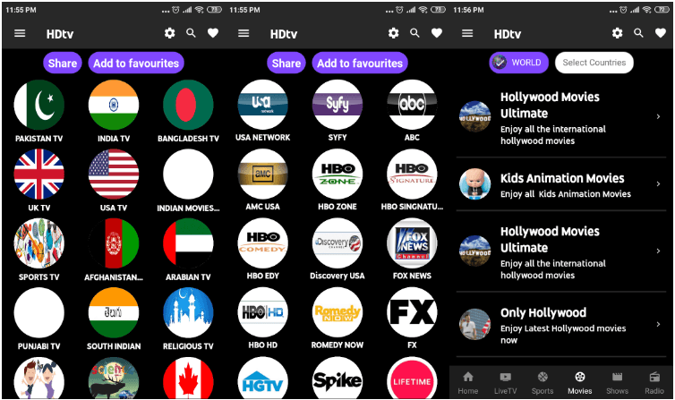 HDTV App