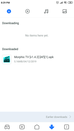 Install Morphix TV on Android Smartphones