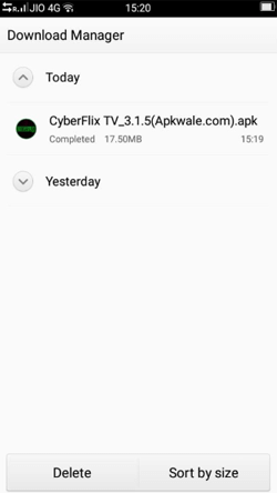 Install Cyberflix on Android Smartphones