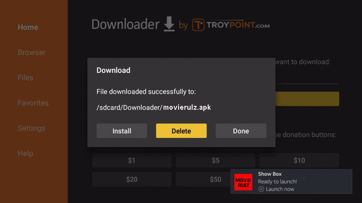 Install Movierulz APK on Firestick