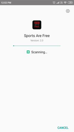 Install Sportsarefree on Android Smartphones