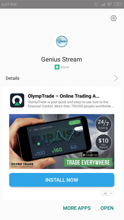 Install Genius Stream on Android Smartphones