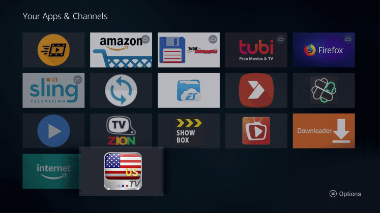 Install USTV App on Firestick