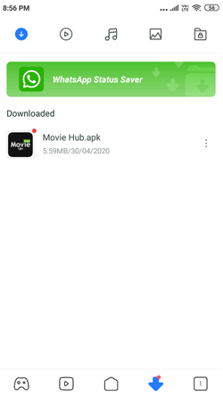 Install Movie Hub APK on Android Smartphones
