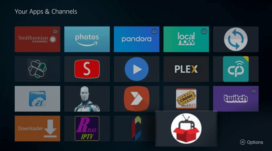 Install Redbox TV on Firestick