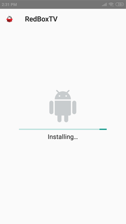 Install Redbox TV on Android Smarphones